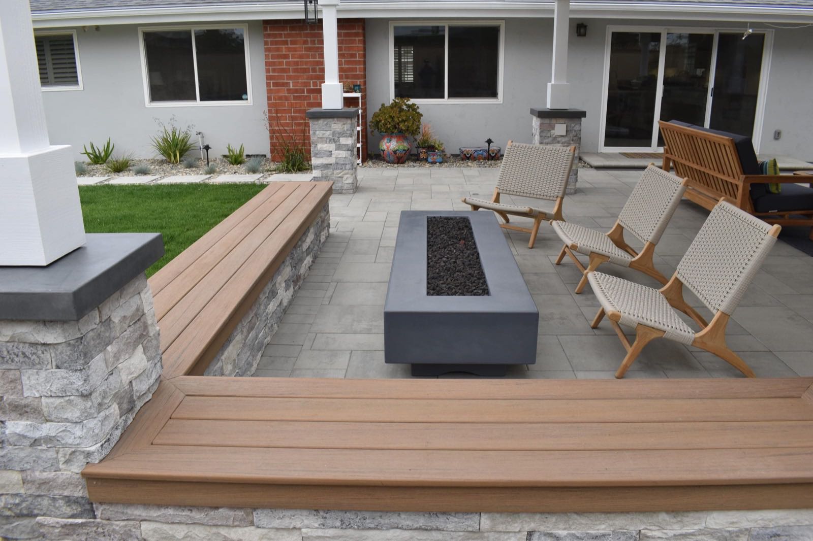 Fire Pits & Fireplaces — Fire Features project in San Diego, CA