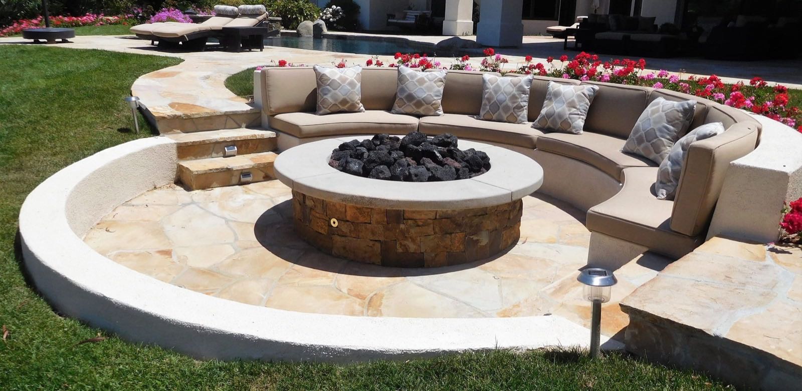 Fire Pits & Fireplaces — Fire Features project in San Diego, CA
