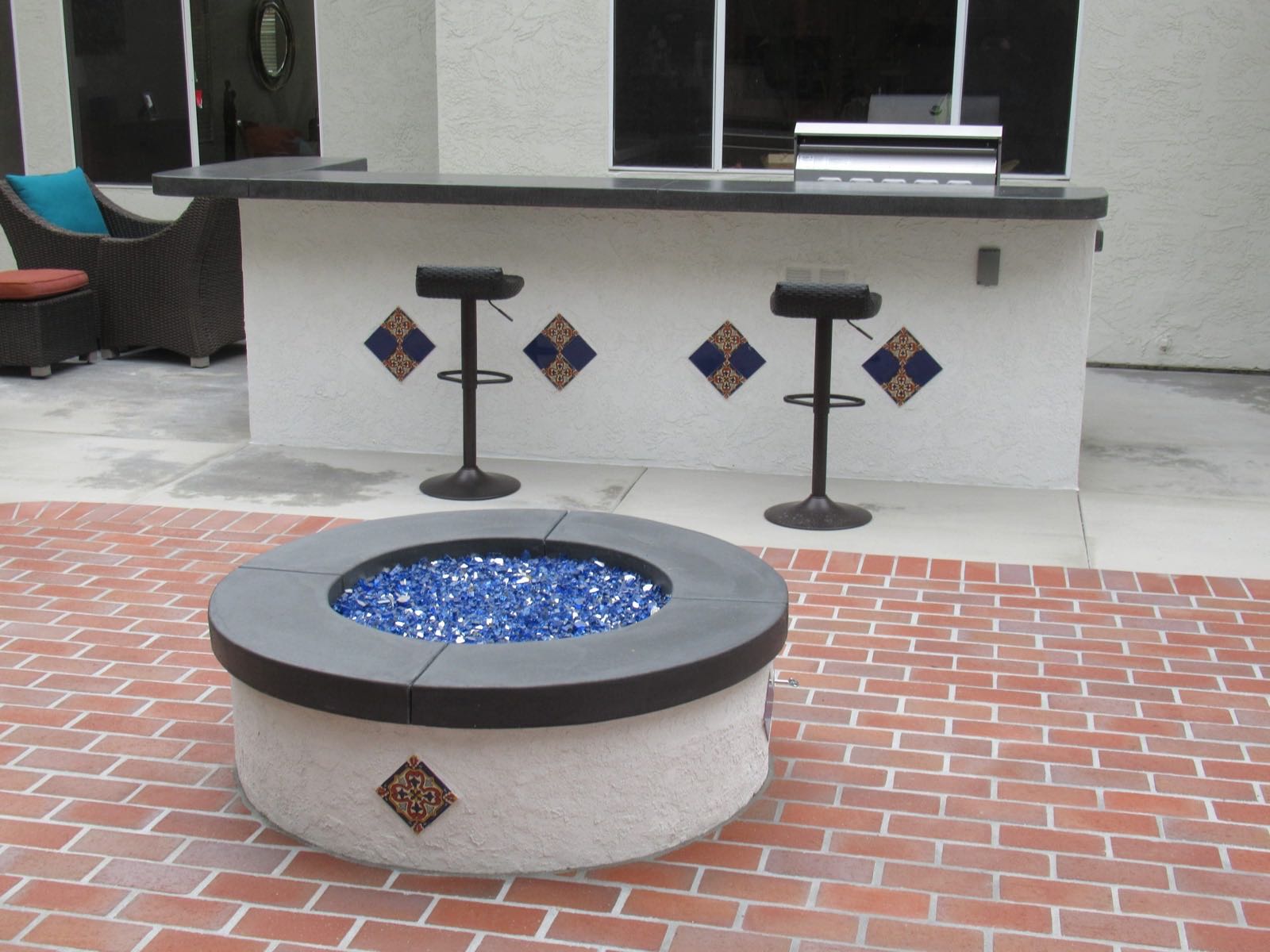 Fire Pits & Fireplaces — Fire Features project in San Diego, CA