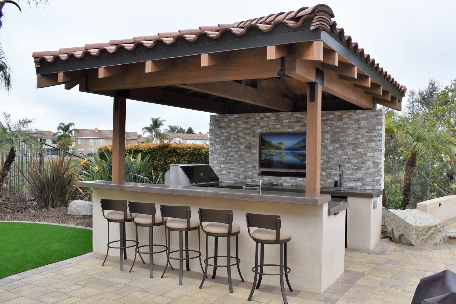 Outdoor Kitchens & BBQ Islands — Outdoor Kitchens project in San Diego, CA